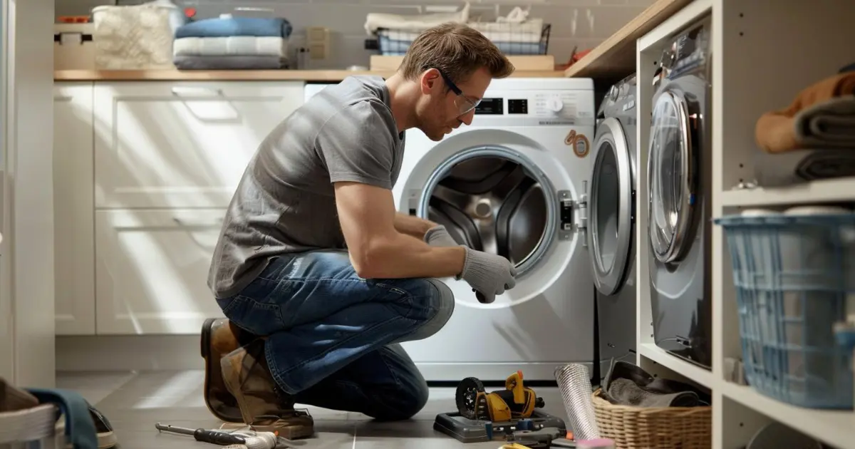 Dismantle The Washer And Dryer