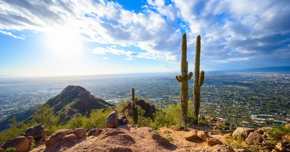 Hiking at Camelback Mountain