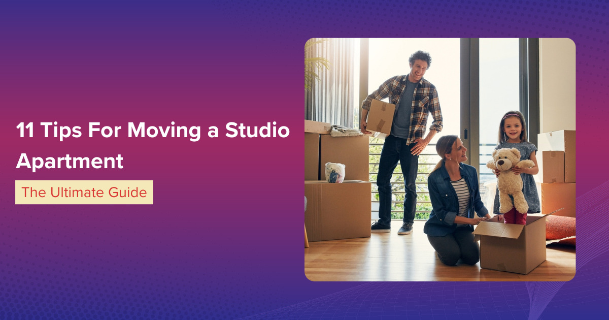 11 Tips For Moving a Studio Apartment 2