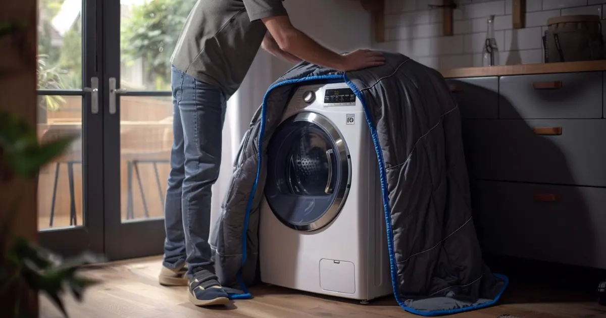 Protecting the washer and dryer