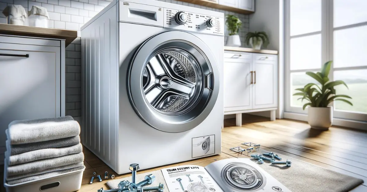 Secure the Drum For Washers